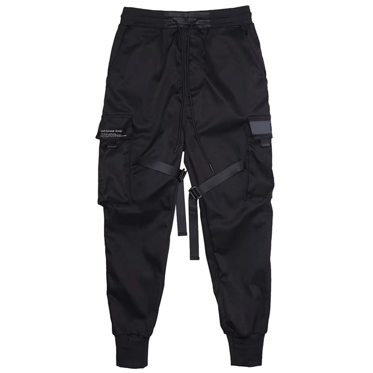Black Hip Hop Cargo Pants Summer Versatile Fashion Brand Trousers Fashion Loose Gothic Korean Sweatpants Streetwear Males